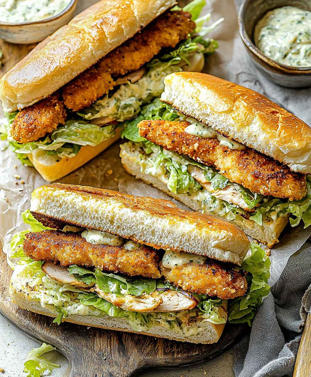 Chicken Caesar Sandwich
