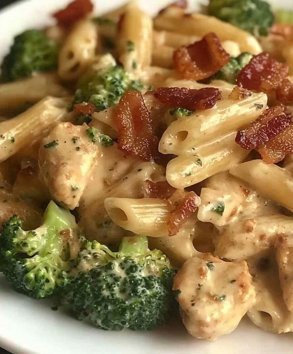 Cheesy Bacon Chicken Pasta