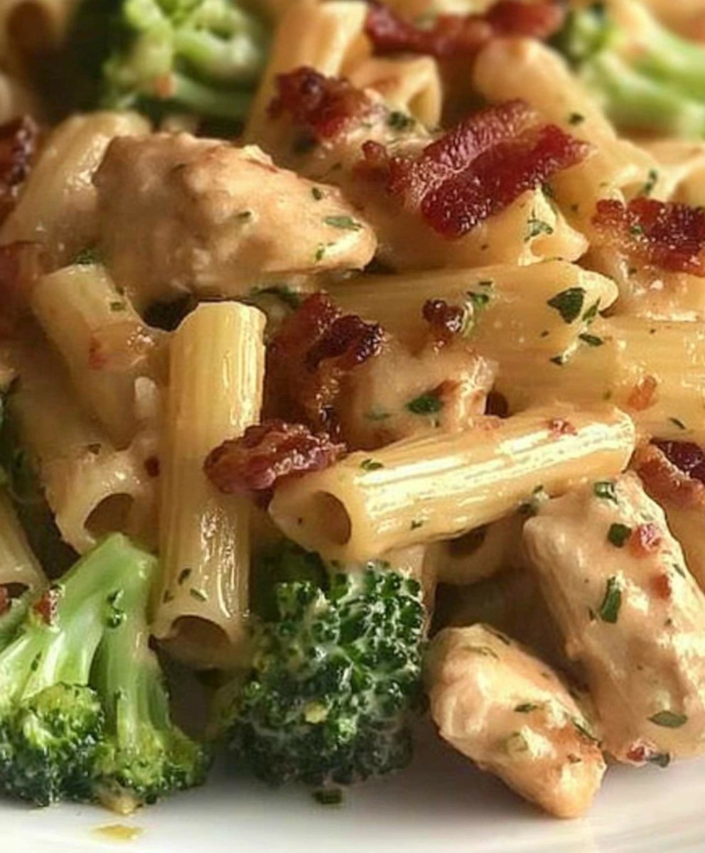 Cheesy Bacon Chicken Pasta