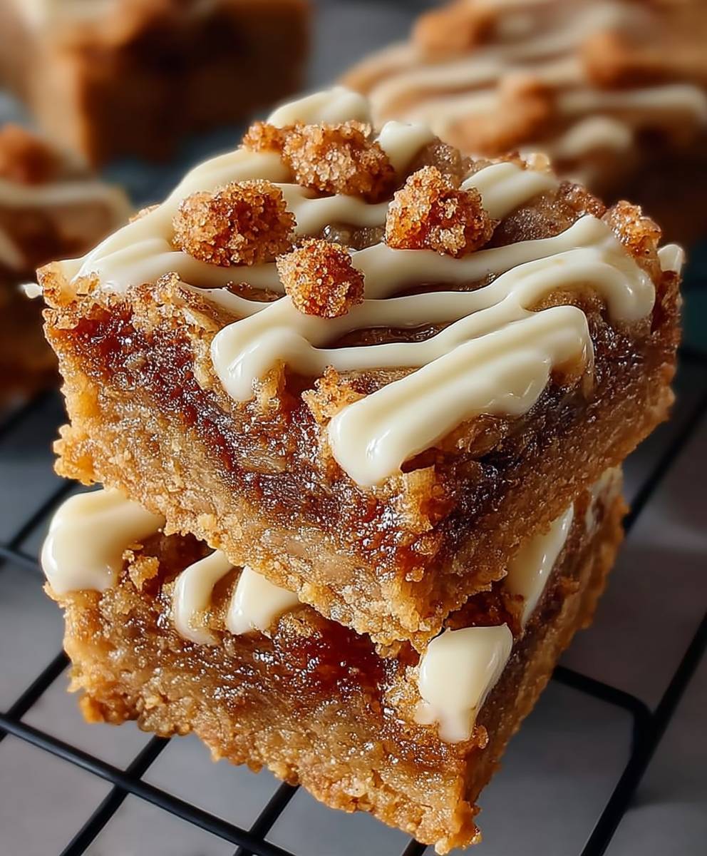 Cinnamon Blondies