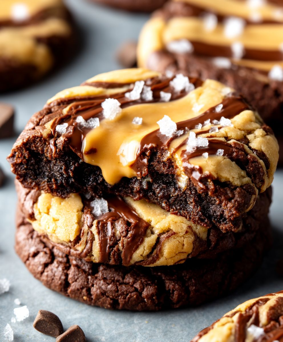 Peanut Butter Brownie Cookies