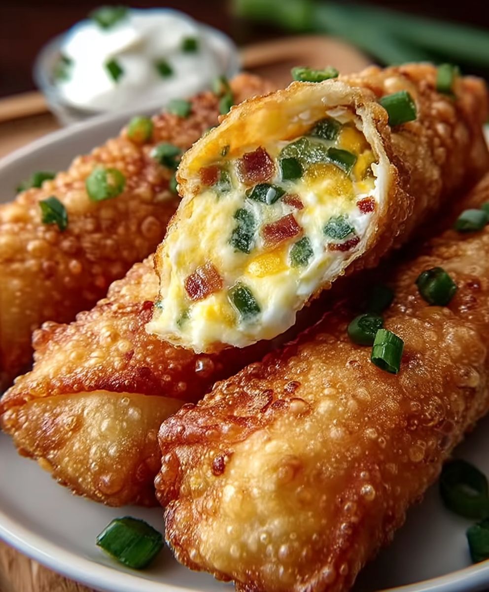 Jalapeno Popper Egg Rolls