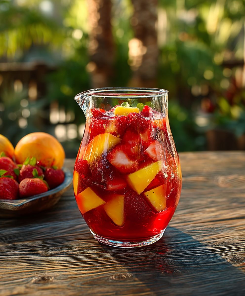 Strawberry Mango Sangria