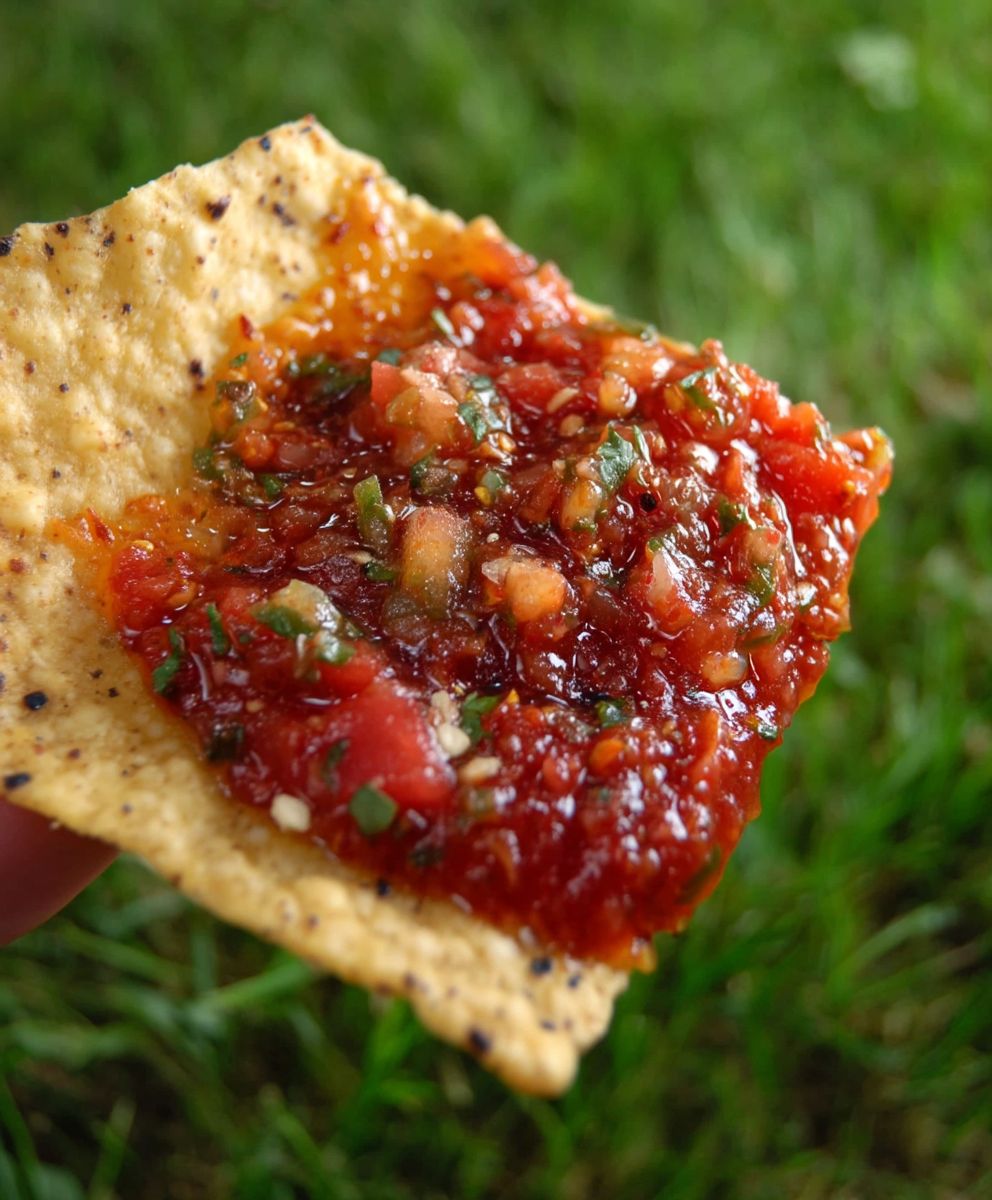 Homemade salsa