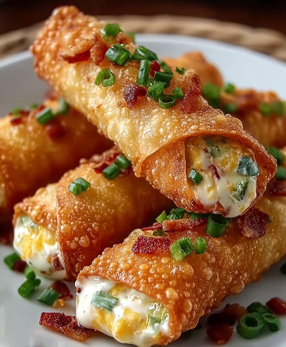 Jalapeno Popper Egg Rolls