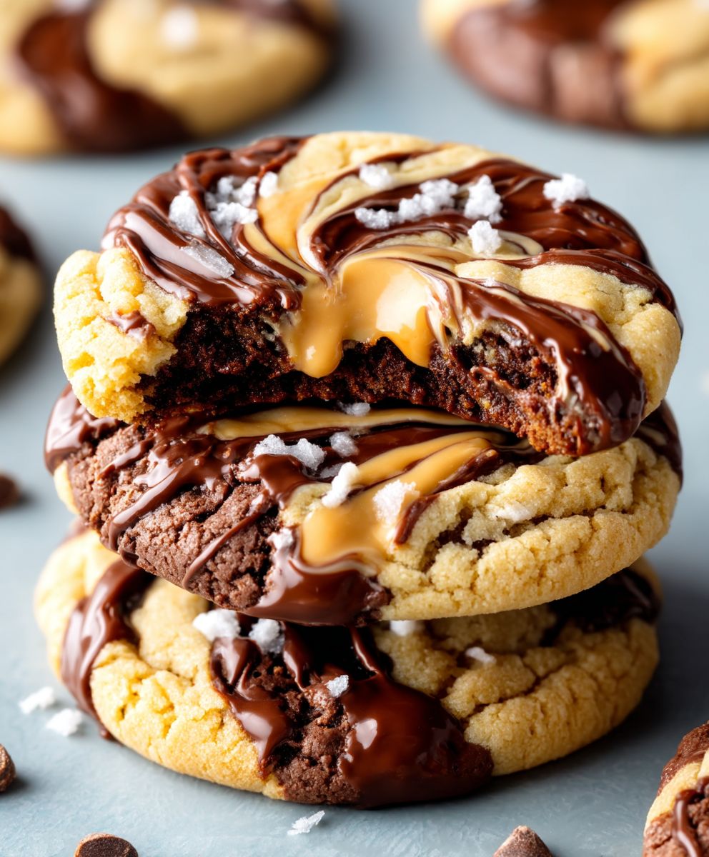 Peanut Butter Brownie Cookies