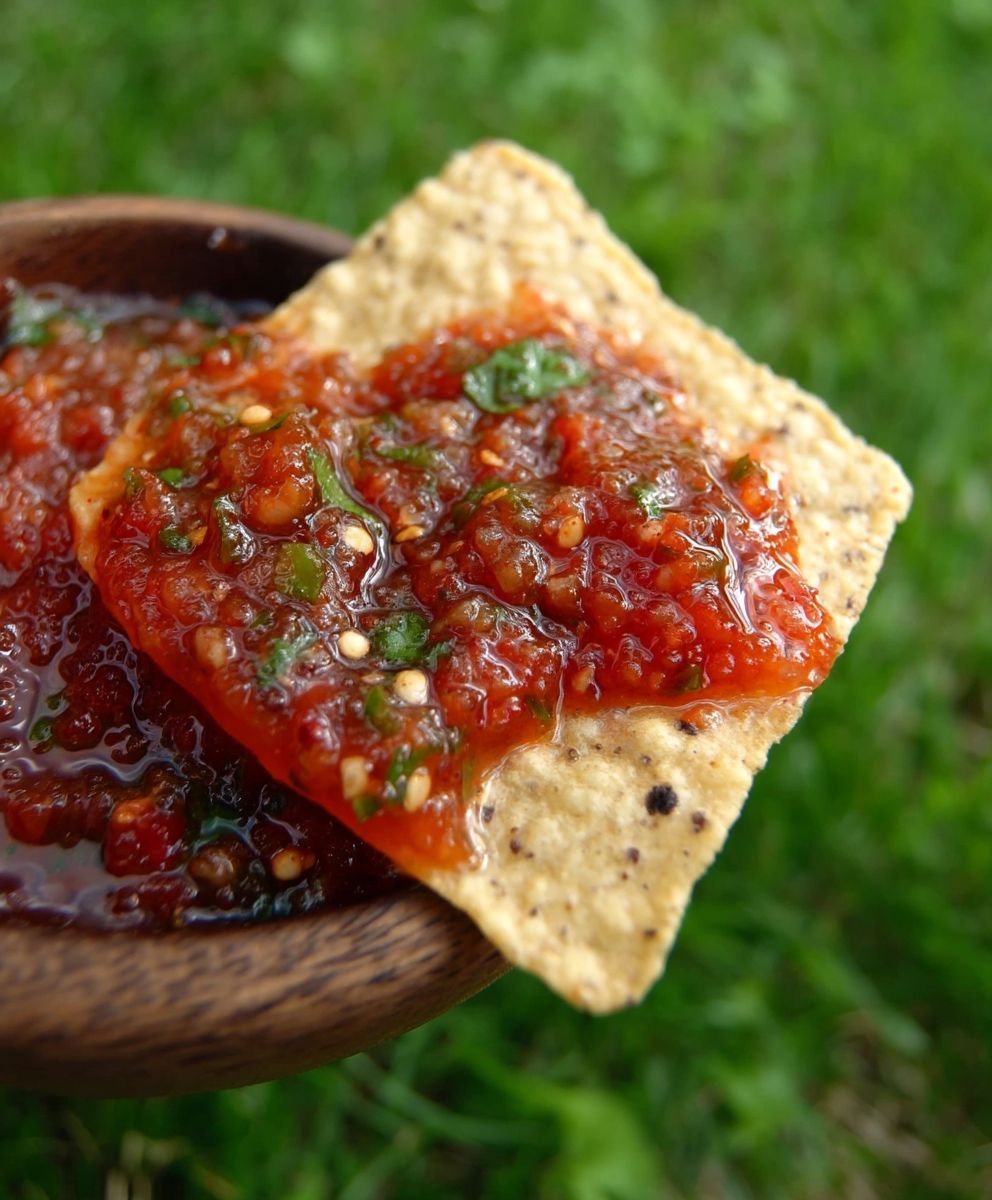 Homemade salsa