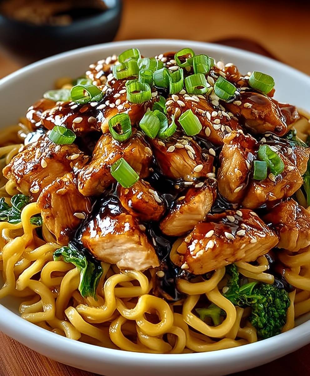Chicken Teriyaki Noodles