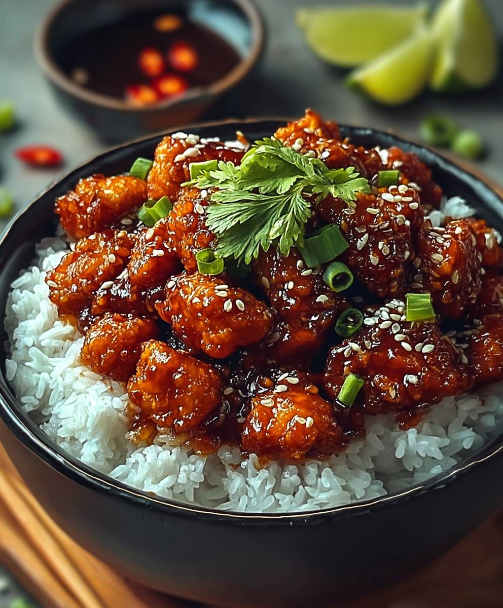 Sweet Chili Chicken Bowls