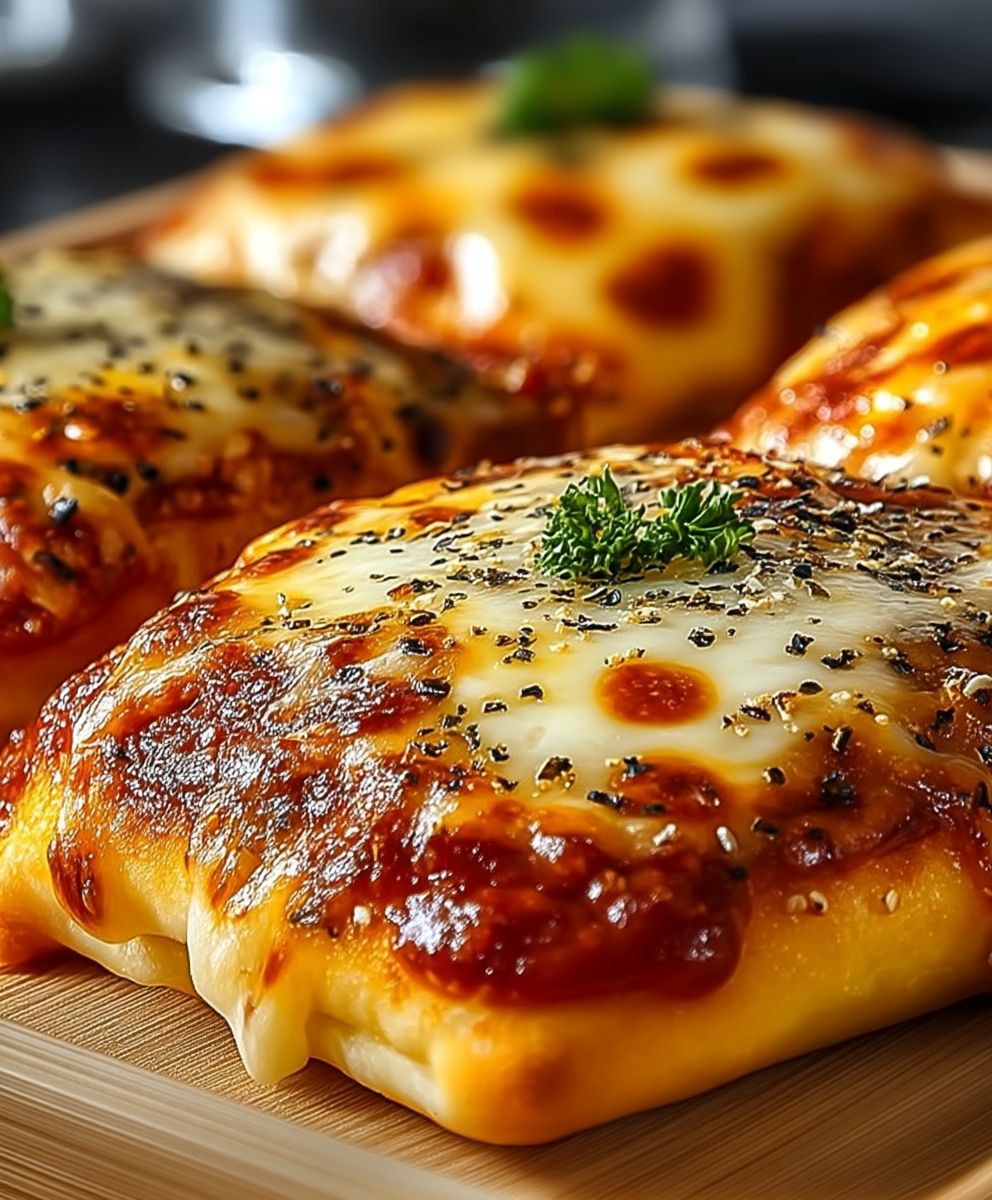 Cheesy Pizza Pockets