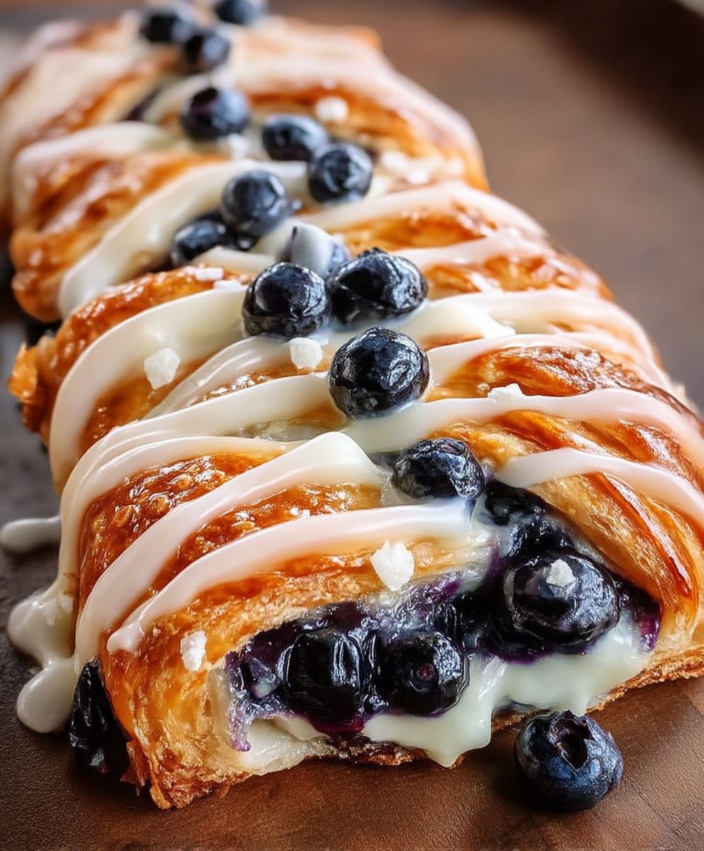 Blueberry Cream Cheese Pastry