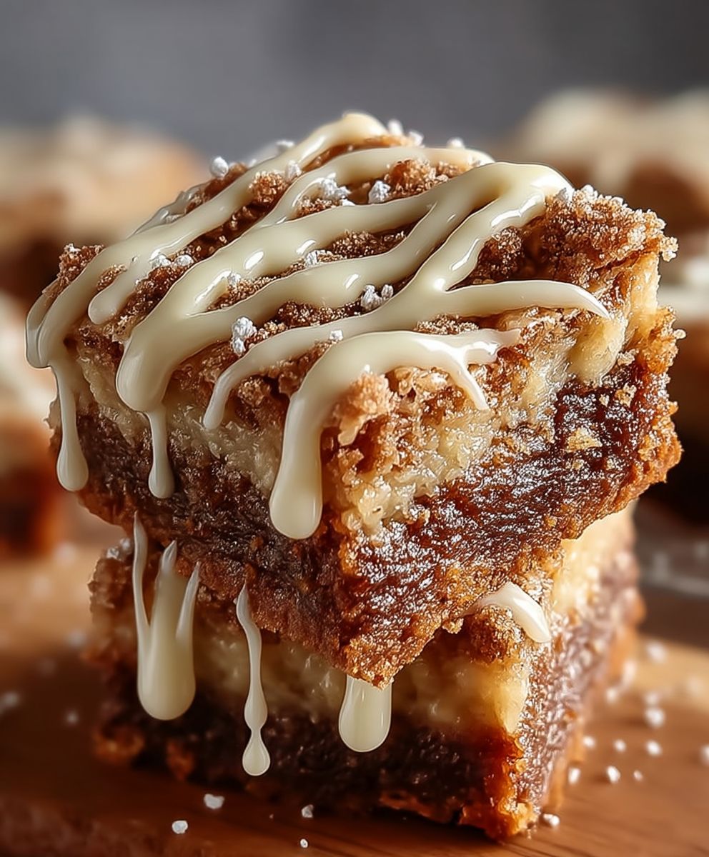 Cinnamon Blondies