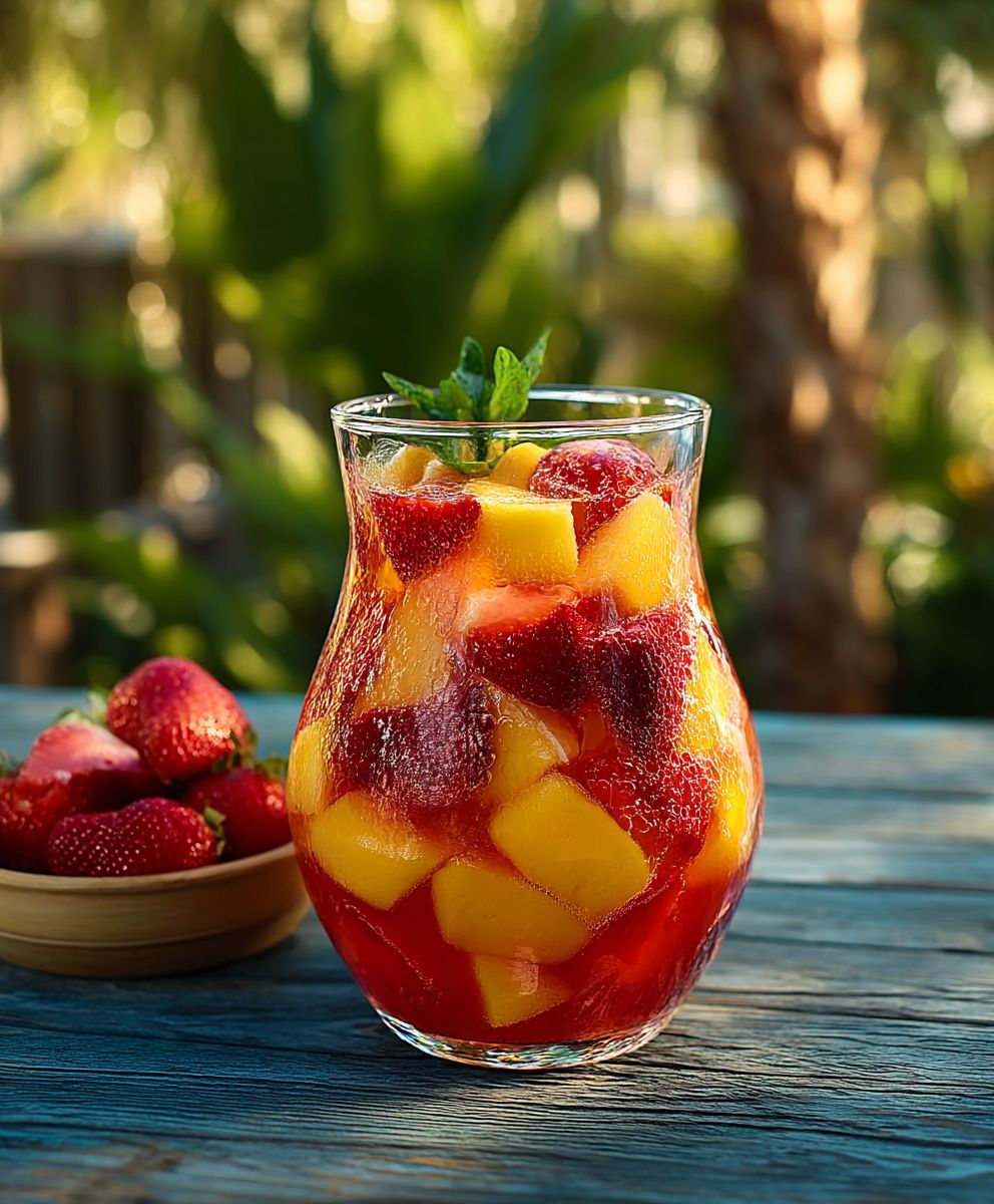 Strawberry Mango Sangria