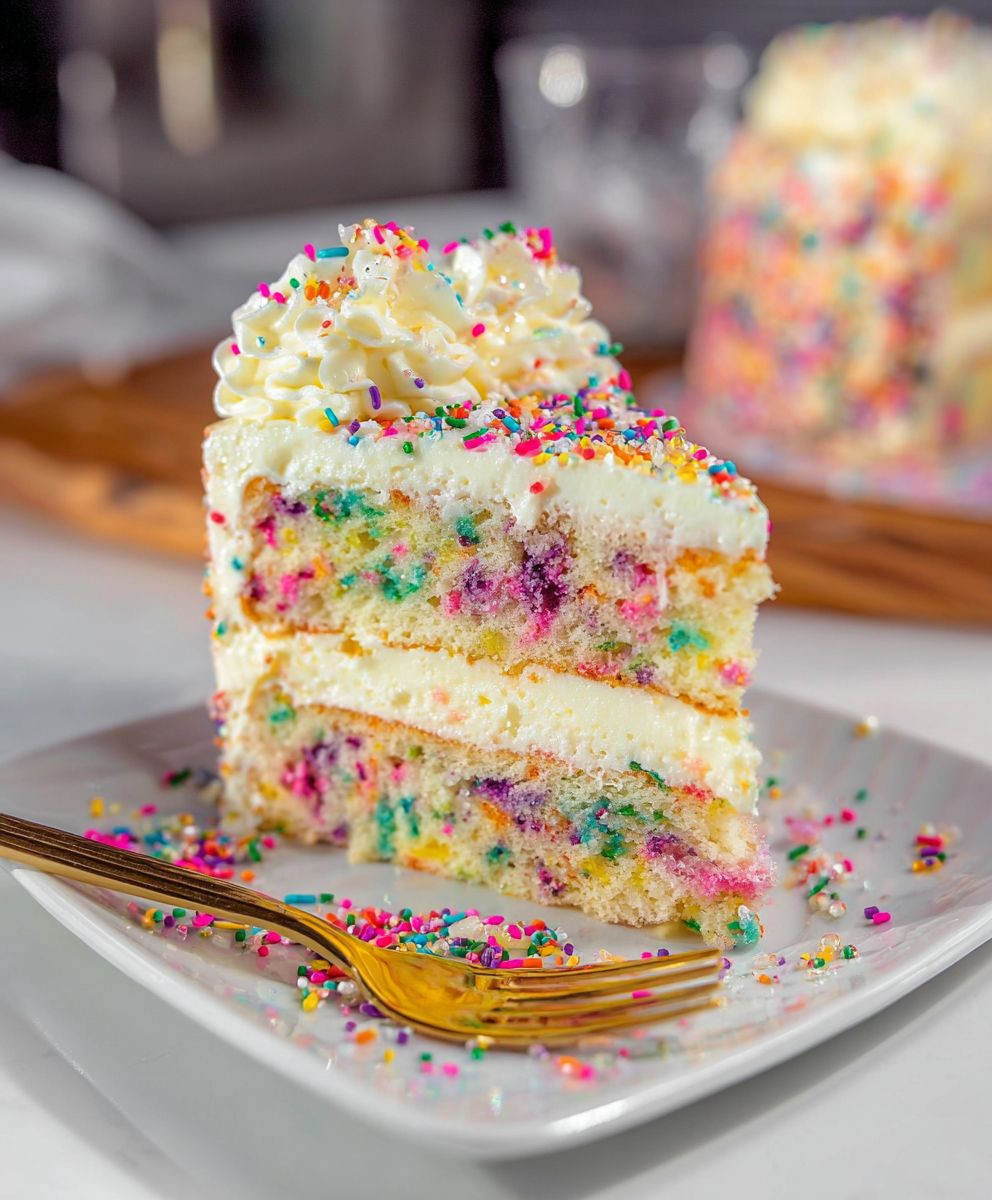 Funfetti Cheesecake Cake