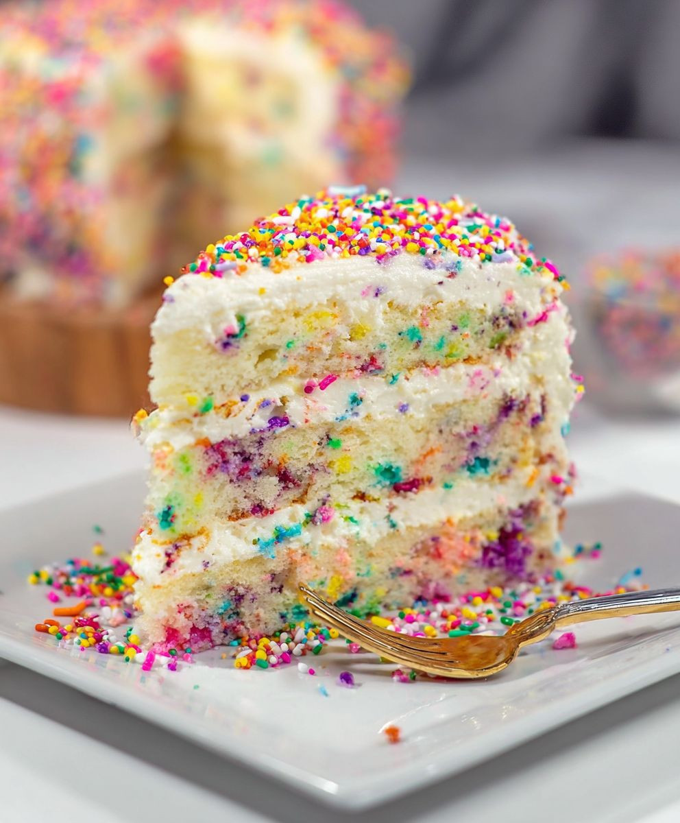 Funfetti Cheesecake Cake