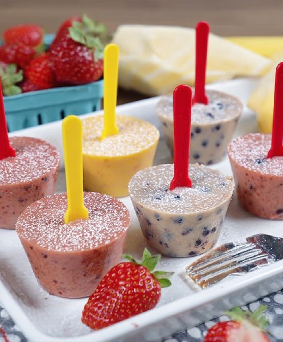 Frozen Yogurt Pops