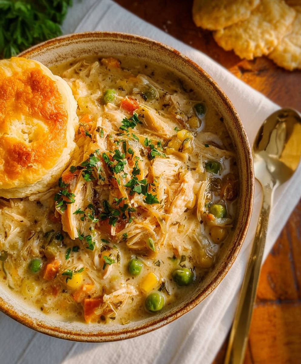 Crock Pot Chicken Pot Pie