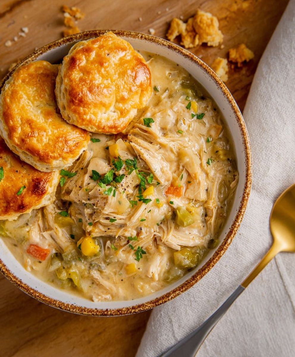 Crock Pot Chicken Pot Pie