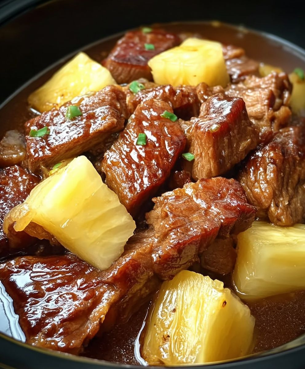 Pineapple Pork Slow Cooker