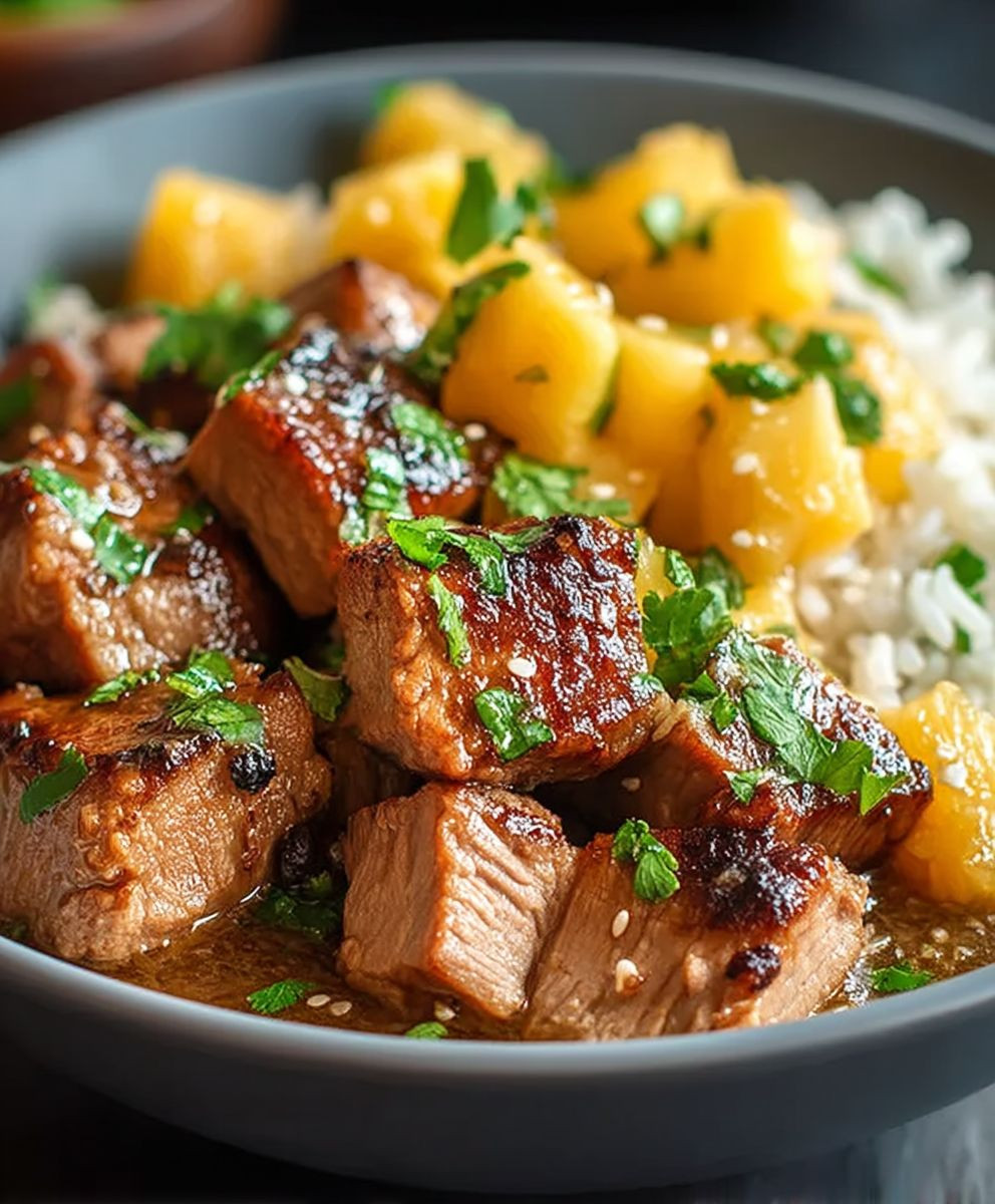Pineapple Pork Slow Cooker