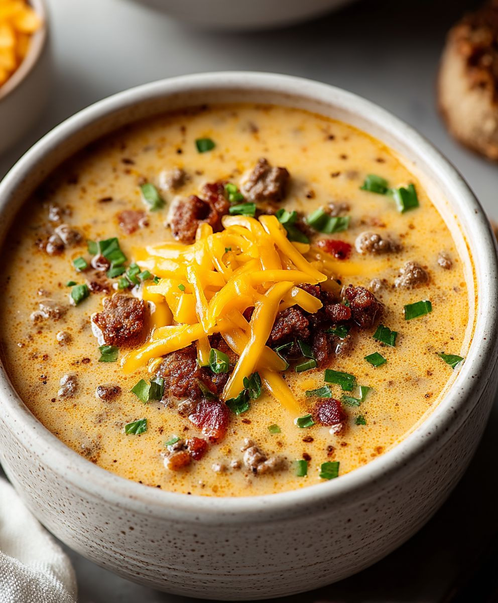 Cheeseburger Soup