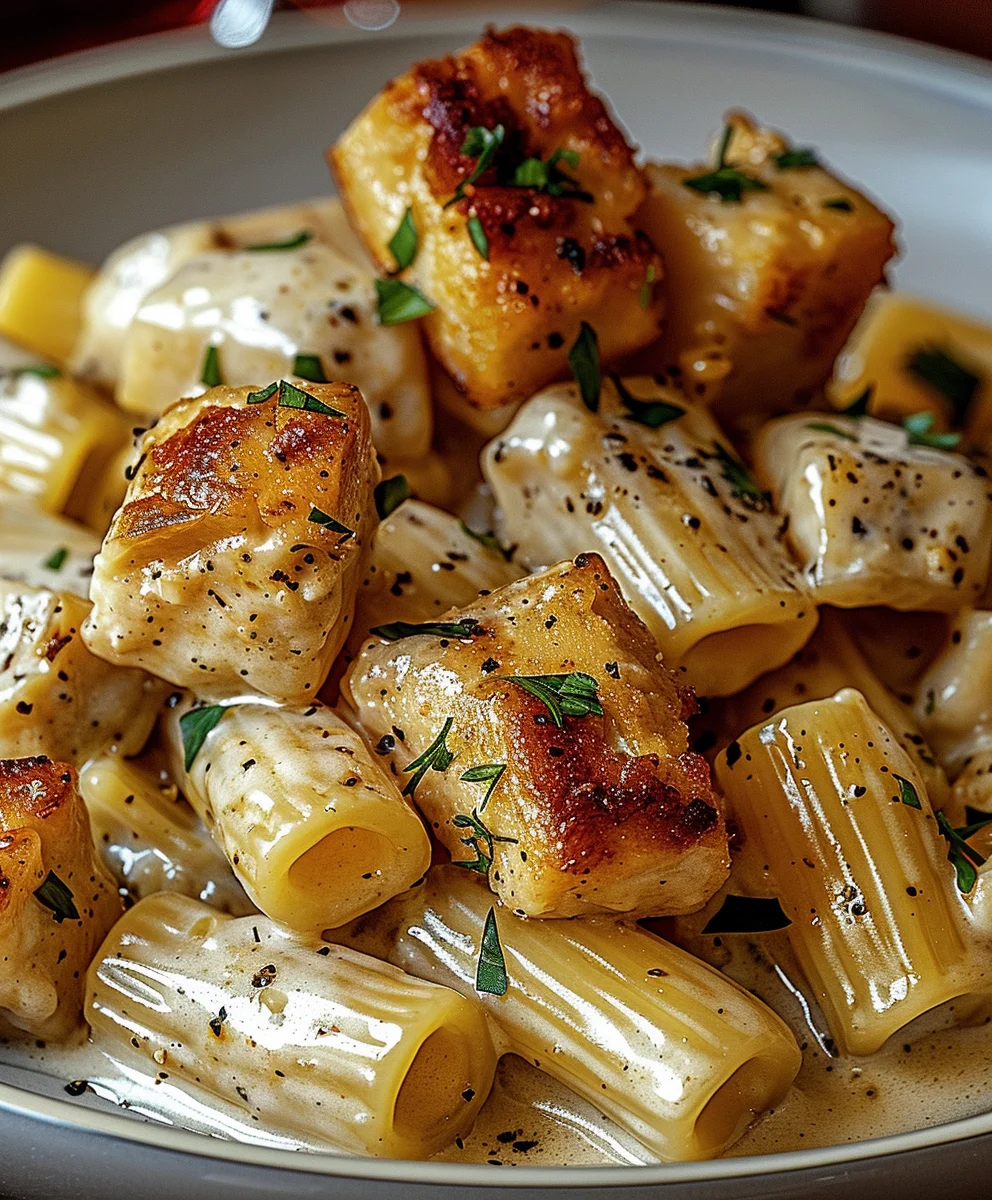 Creamy Parmesan Garlic Beef Bowtie Pasta Recipe