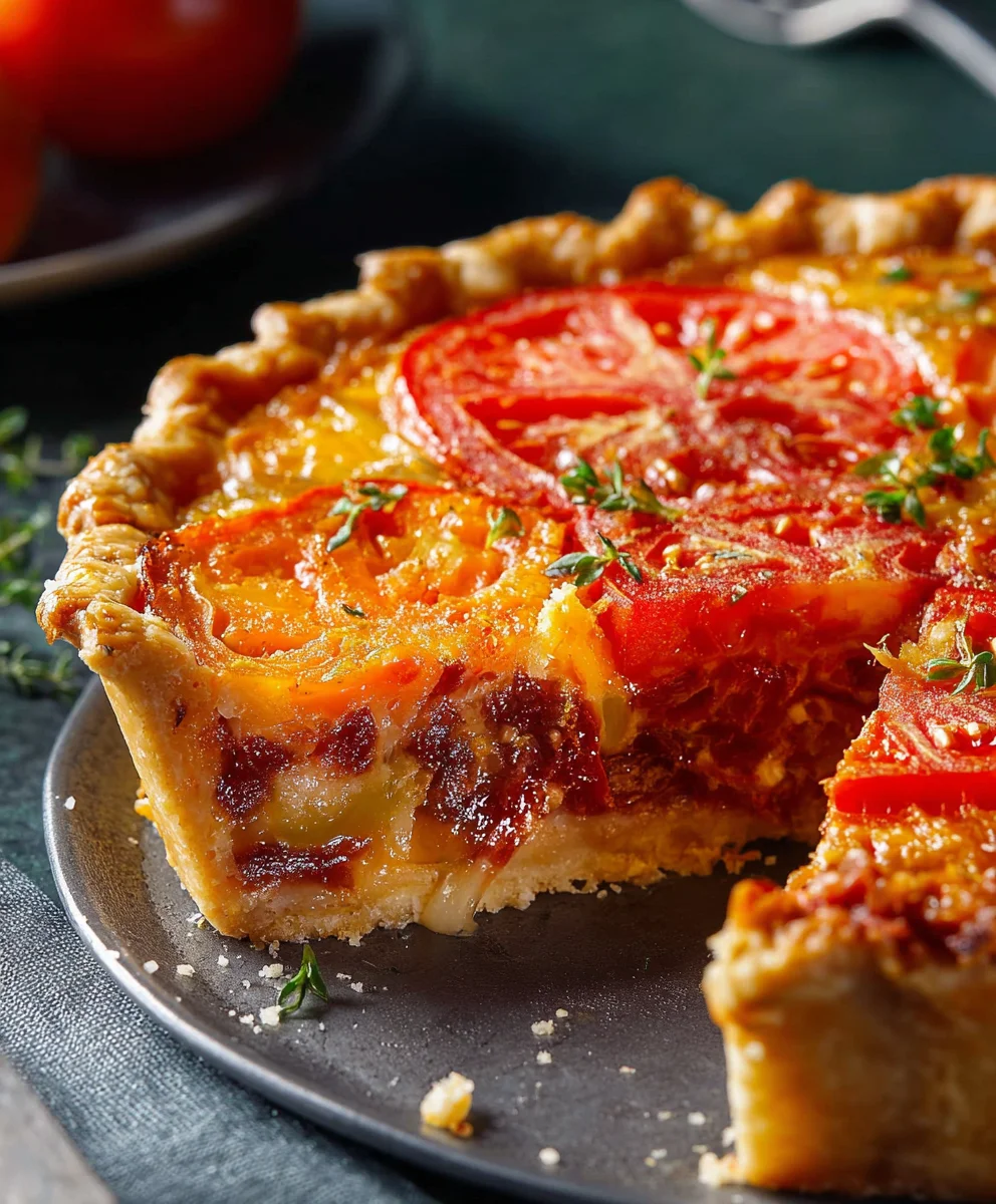 Easy Tomato Pie I: Best Ever Delicious Summer Delight