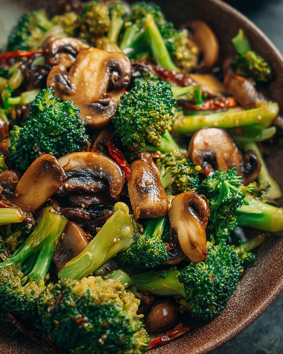 Broccoli Mushroom Stir Fry: Easy & Healthy Weeknight Meal