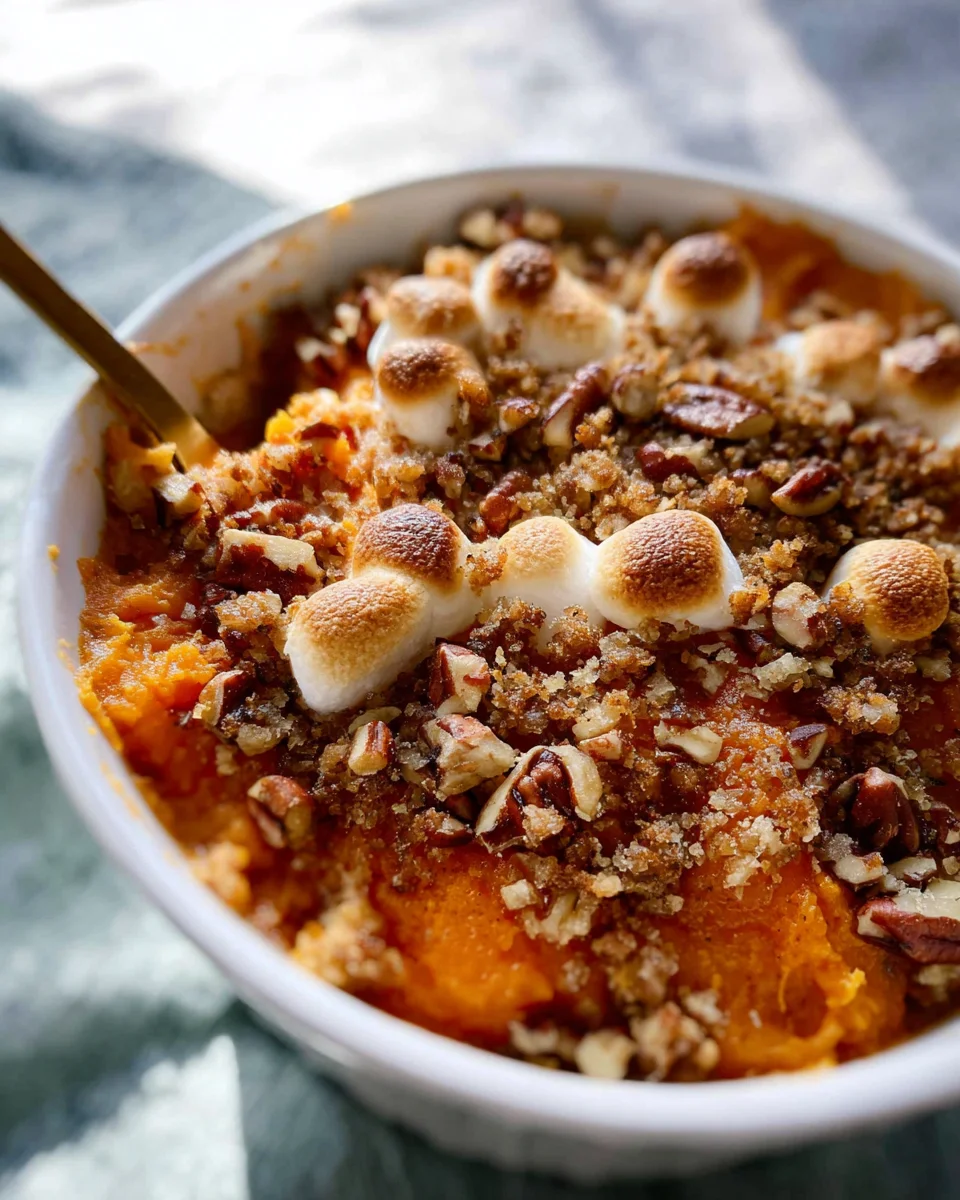 Delicious Sweet Potato Casserole - Mom's Easy Holiday Recipe