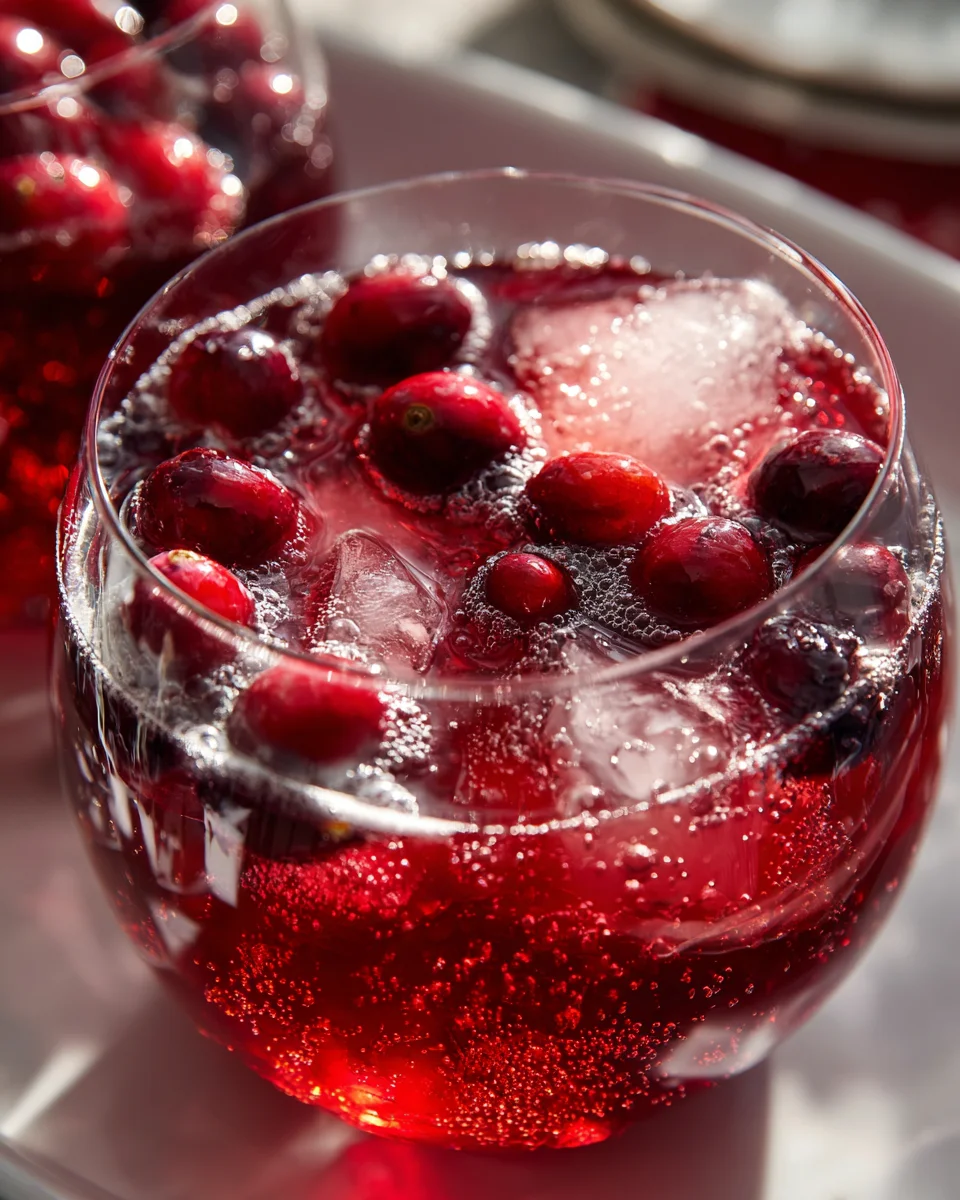 Easy Cranberry Cider Punch: Perfect for Any Gathering