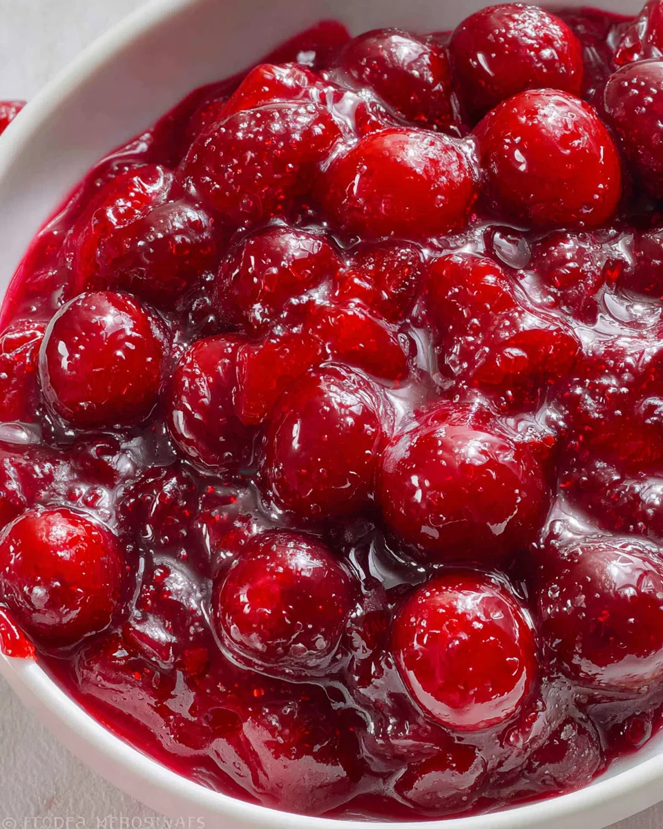 Best Cranberry Sauce Recipe – Sweet, Tangy, & Simple!