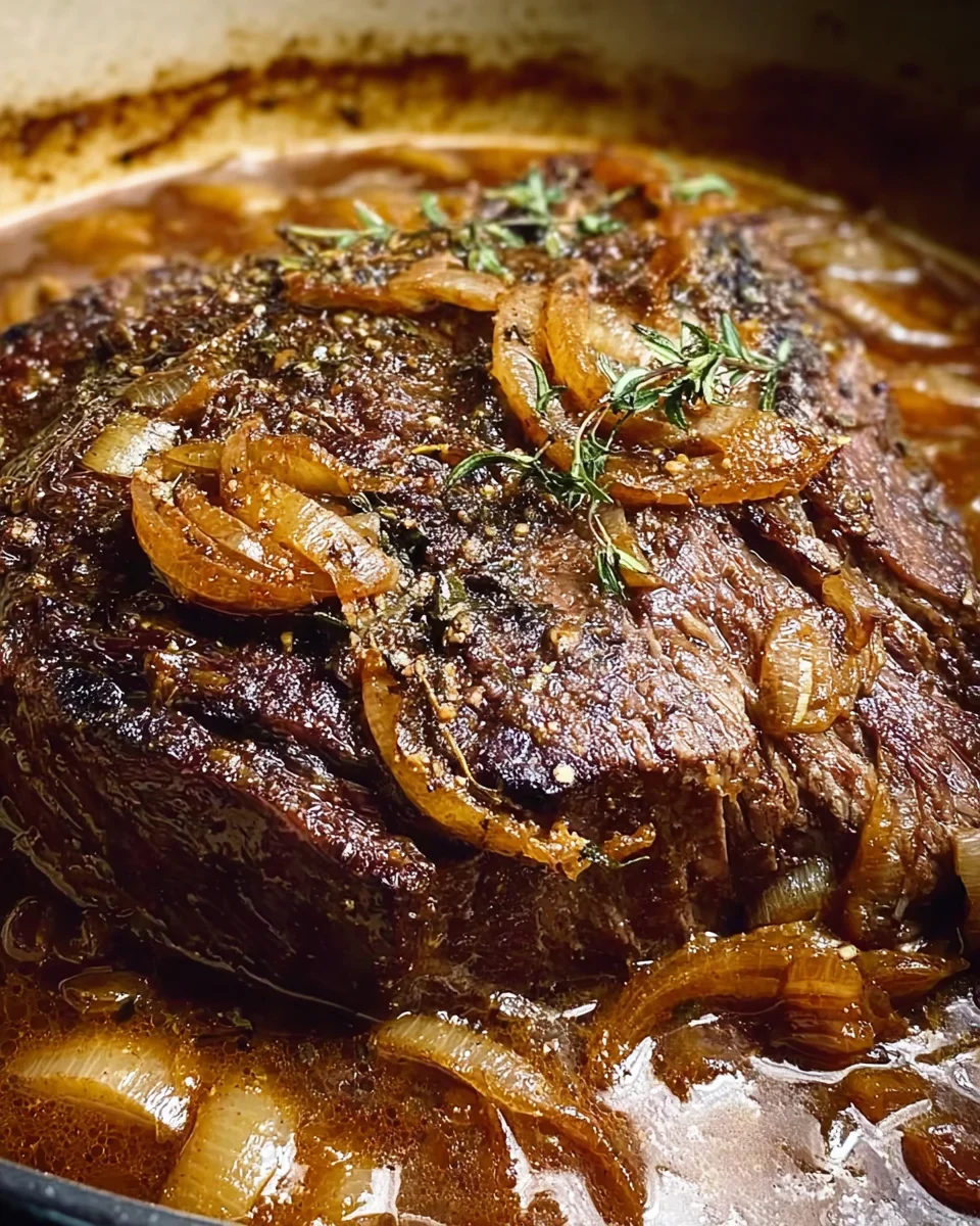 Delicious French Onion Pot Roast - Comforting Beef Recipe