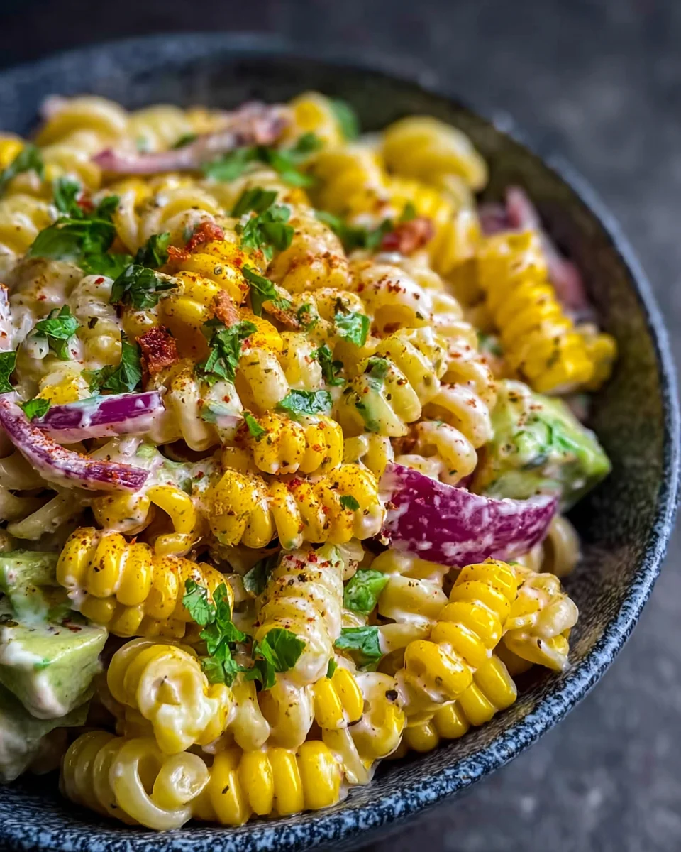 Perfect Mexican Street Corn Pasta Salad: Your New Favorite!