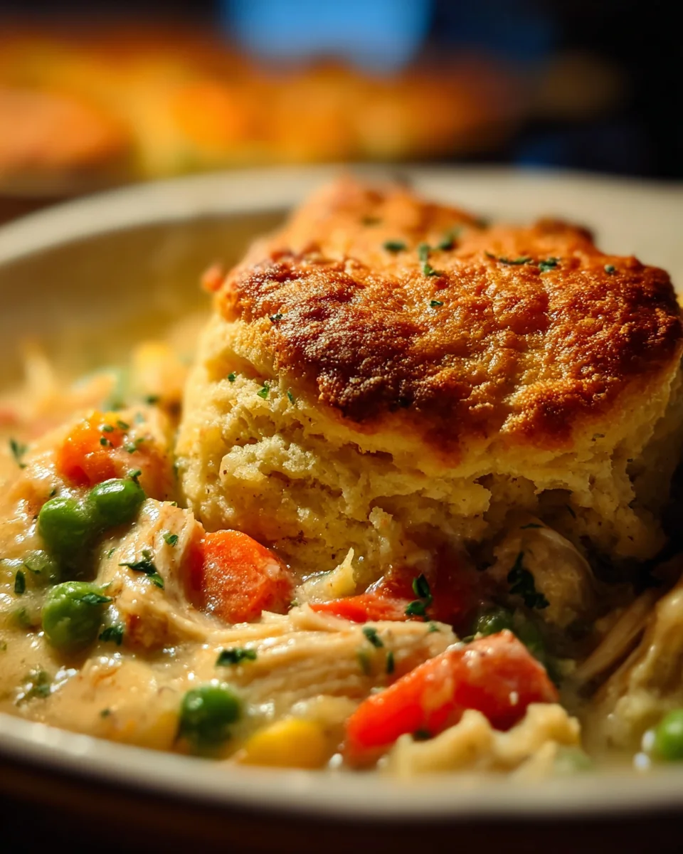 Red Lobster Biscuit Chicken Pot Pie: Comfort Food Bliss