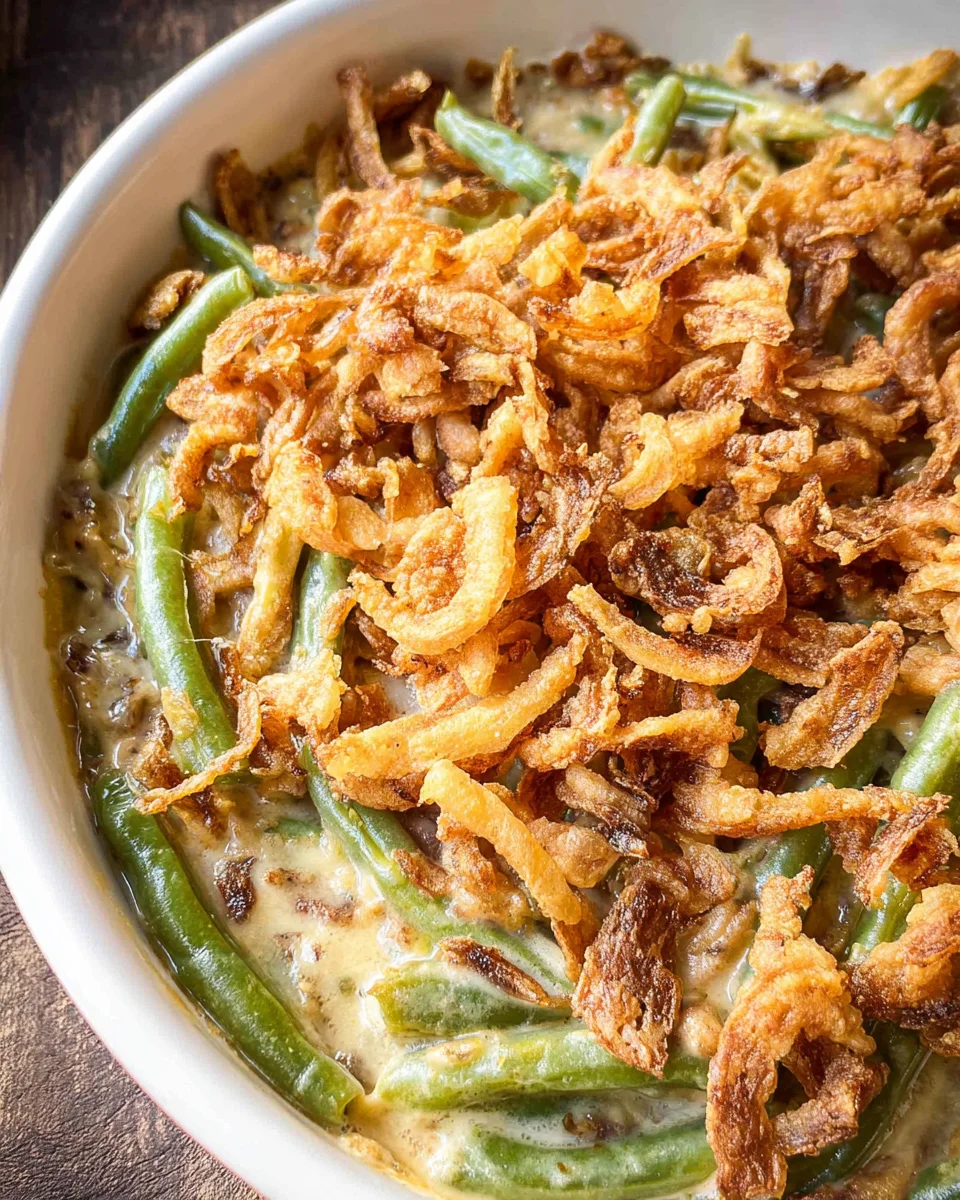 Ultimate Green Bean Casserole Recipe - Easy & Delicious!