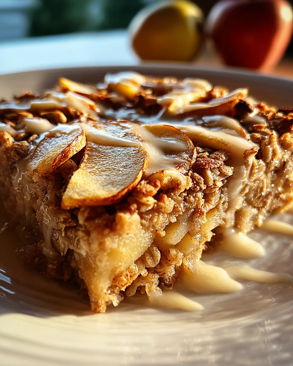 Warm Oatmeal Apple Breakfast Bake: Your New Morning Favorite!
