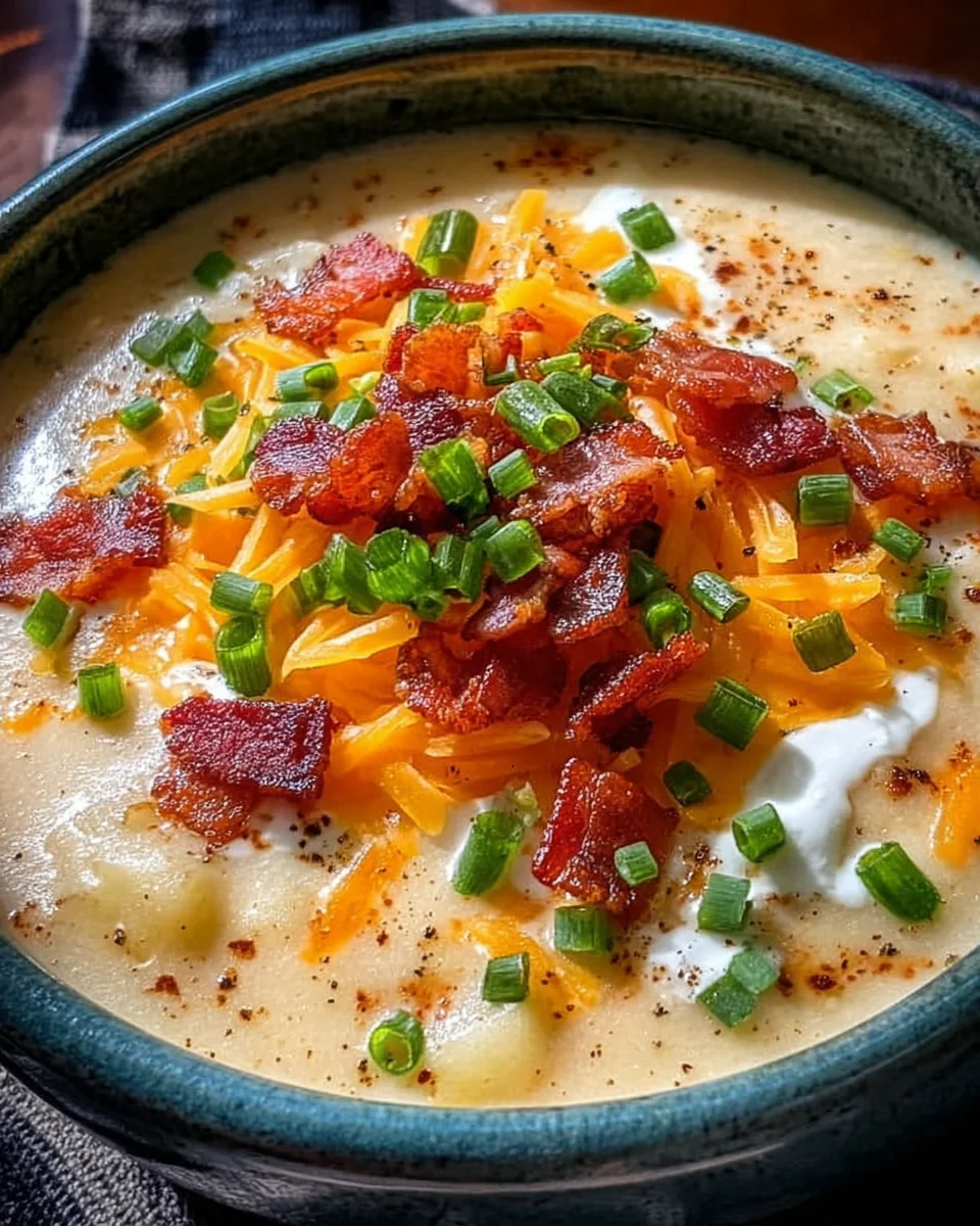Loaded Baked Potato Soup Recipe – Ultimate Comfort Food!