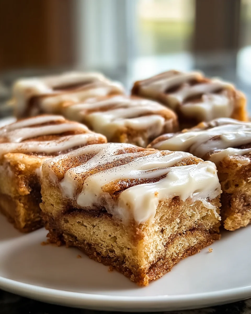 Cinnamon Roll Bliss Bars: Delicious Dessert Recipe!