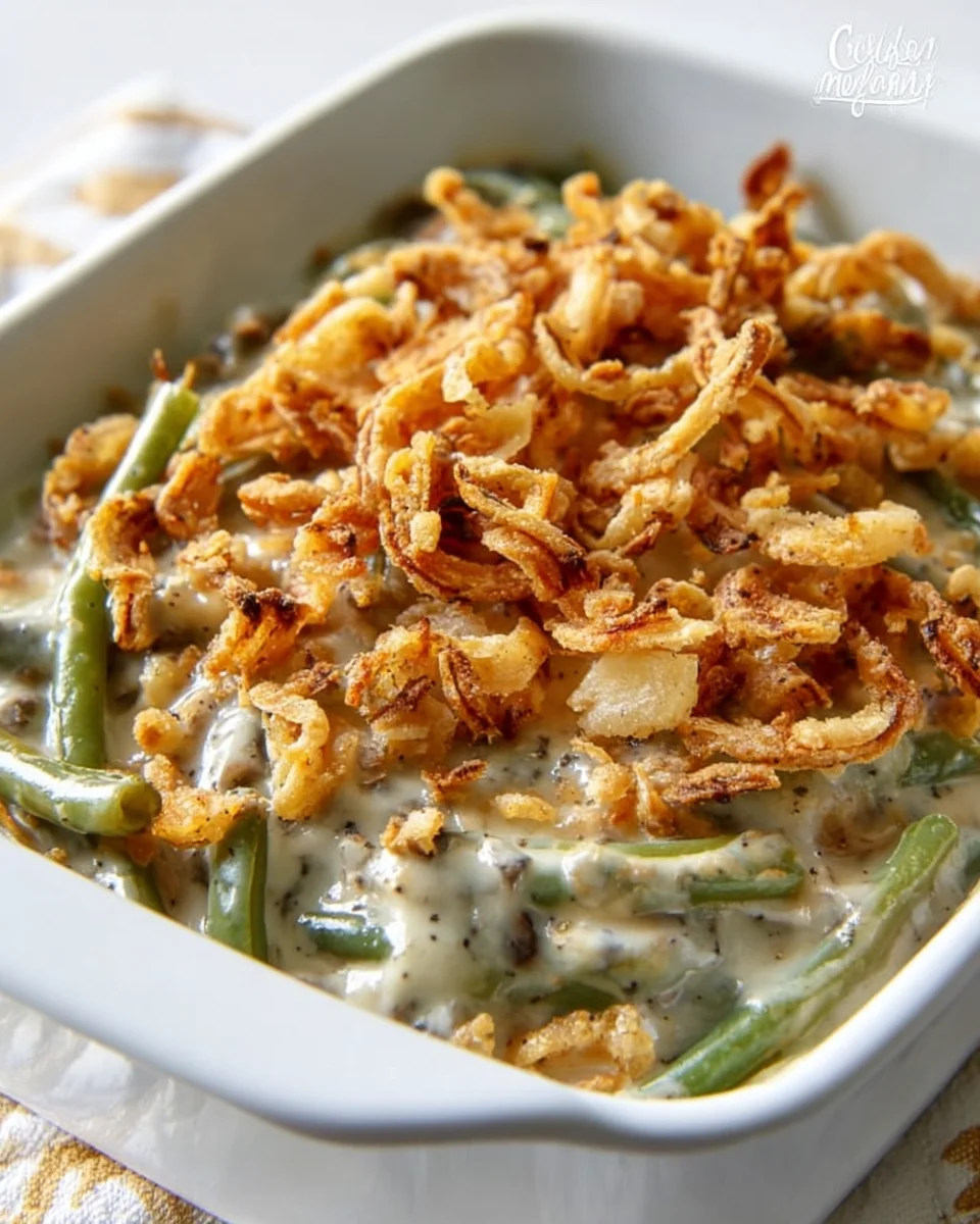 Classic Green Bean Casserole: Easy Holiday & Dinner Side
