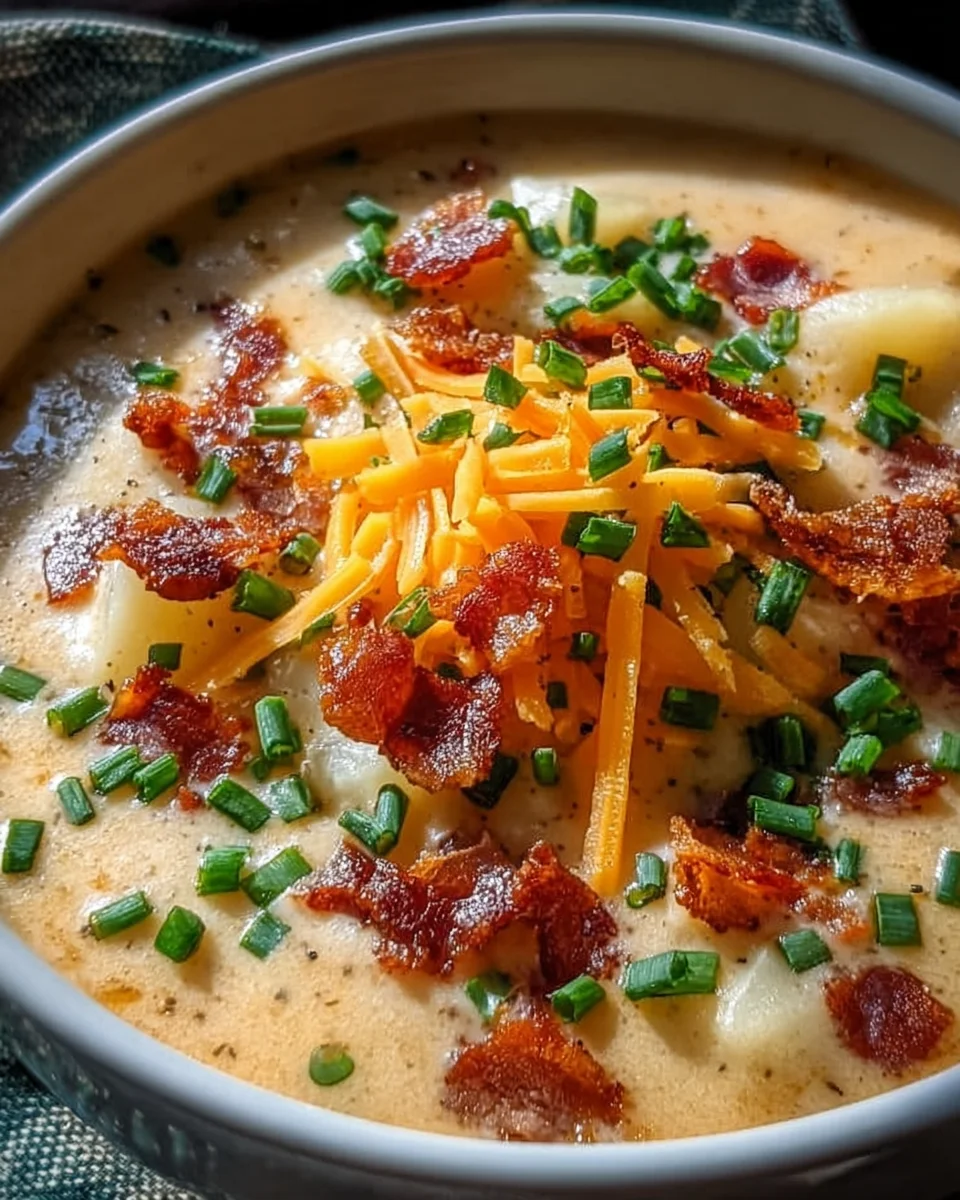 Loaded Baked Potato Soup Recipe – Ultimate Comfort Food!