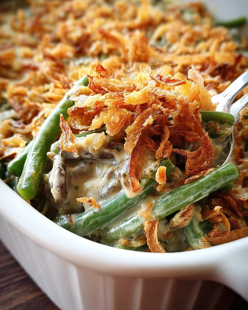The Best Ina Garten Green Bean Casserole Recipe Ever!