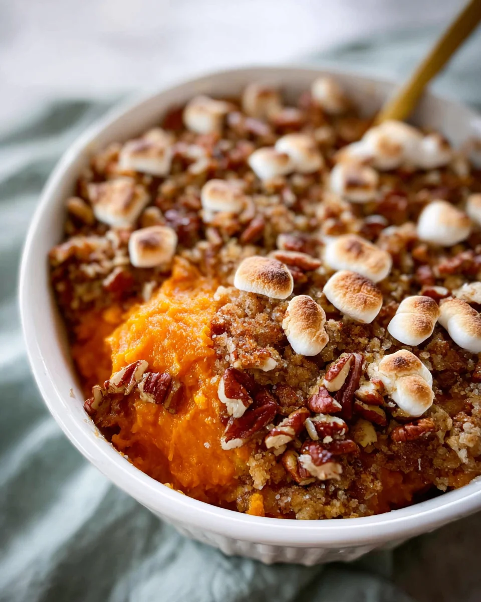 Delicious Sweet Potato Casserole - Mom's Easy Holiday Recipe