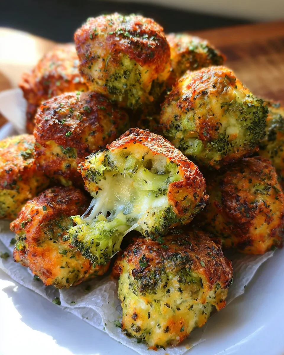 Baked Broccoli Cheese Balls: Easy, Cheesy Recipe!