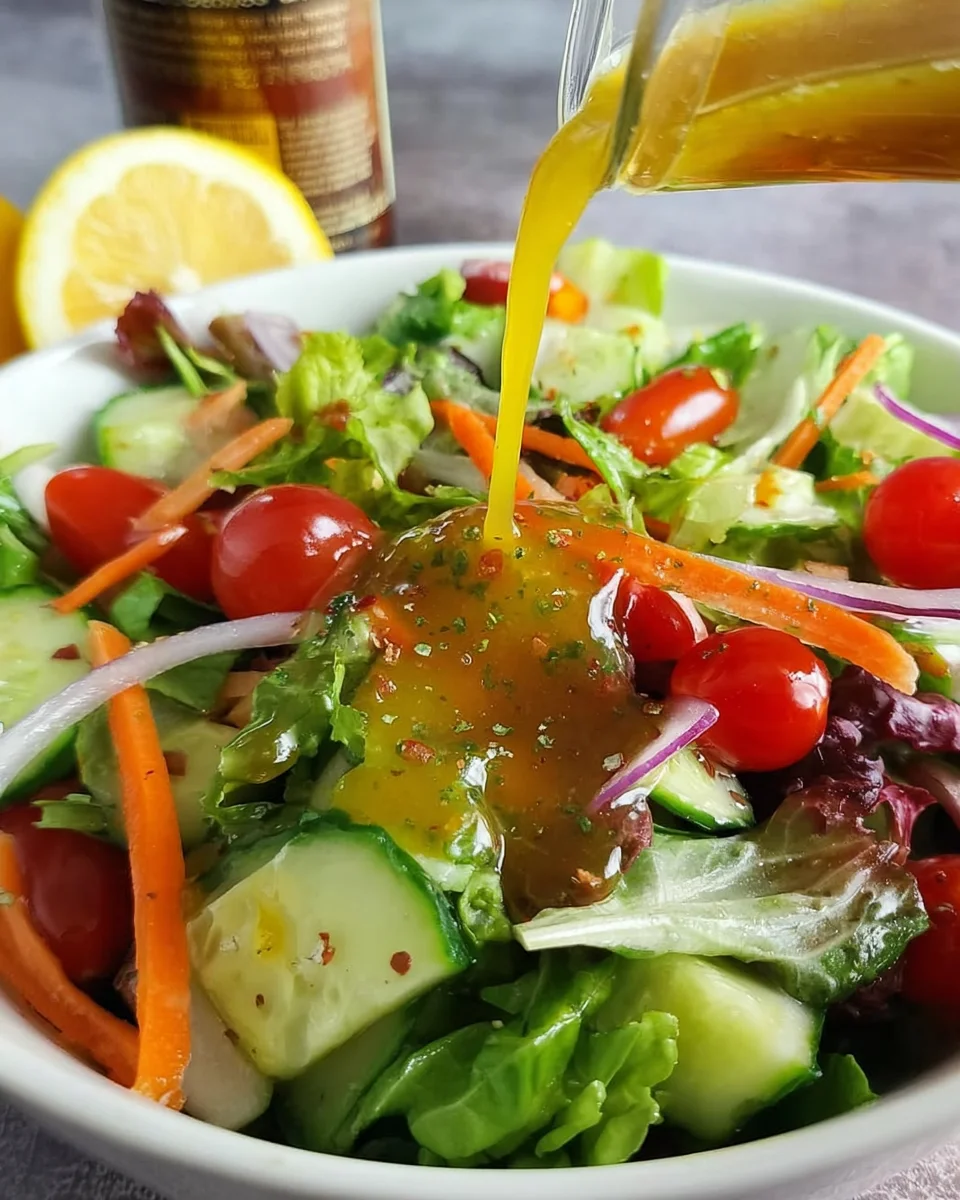 Homemade Lemon Vinaigrette Recipe: Bright, Tangy & Easy