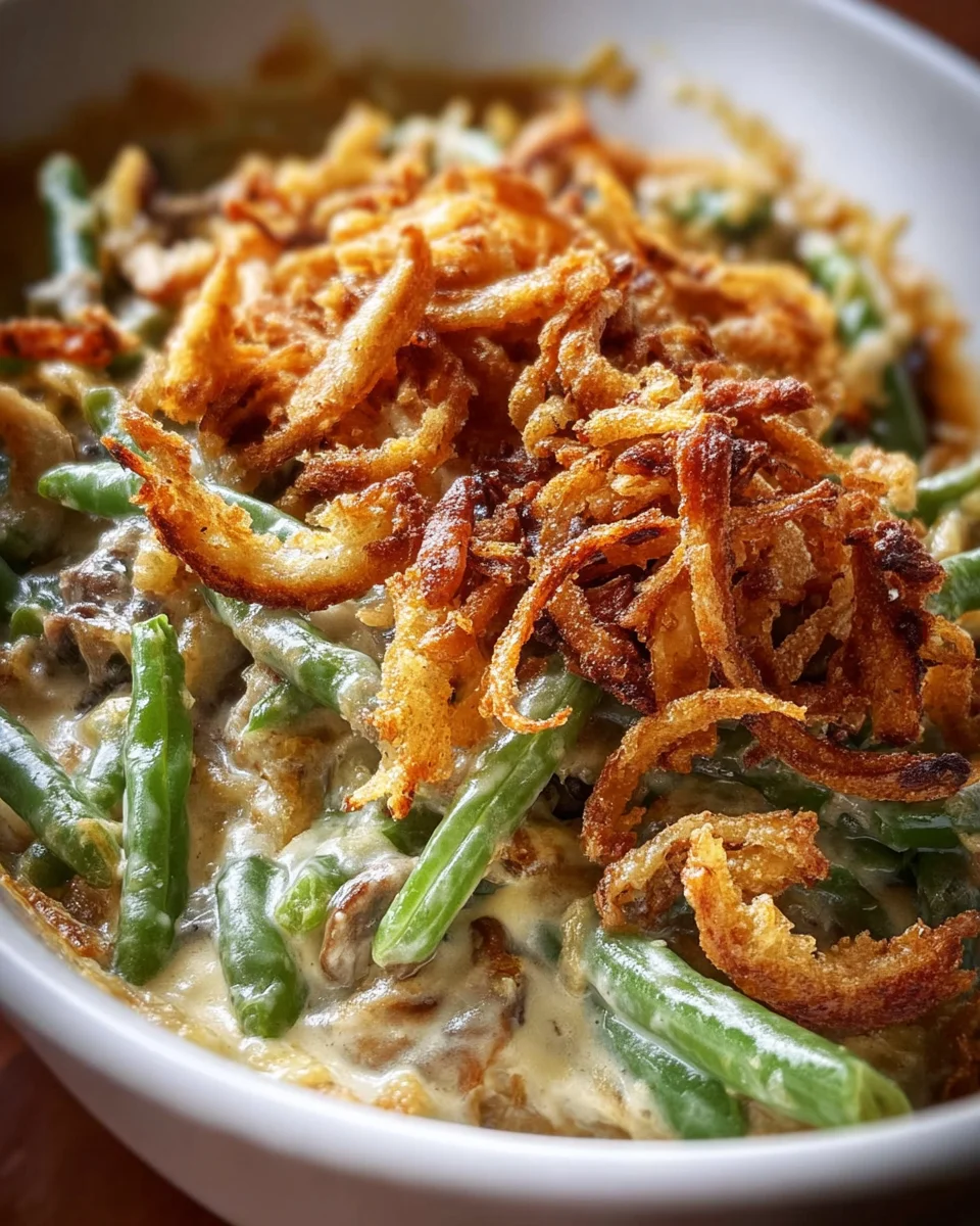 Best Campbells Green Bean Casserole: Easy & Delicious Recipe