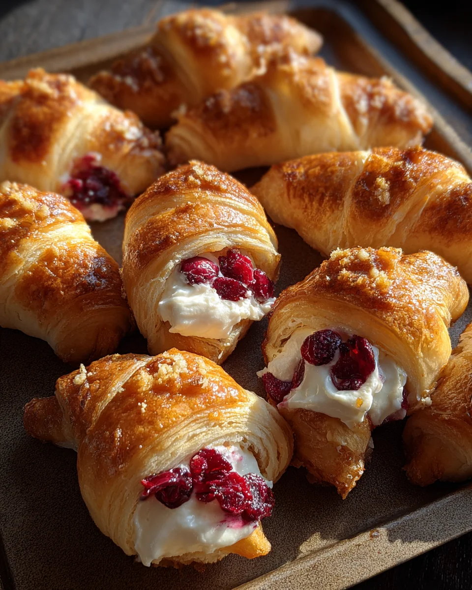 Cranberry Cream Cheese Crescent Bites: Easy Holiday Appetizer