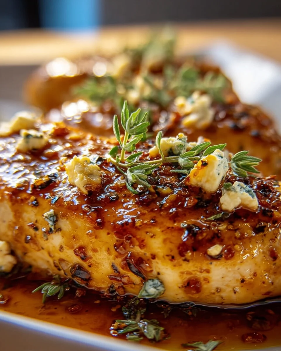 Hot Honey Infused Feta Chicken: Sweet, Spicy, Savory Dinner!