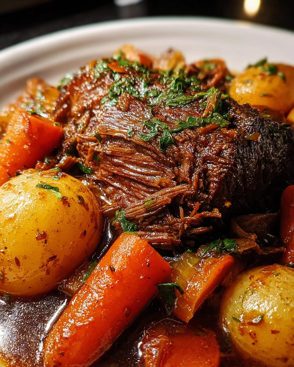 Ultimate Slow Cooker Pot Roast: Melt-in-Your-Mouth Beef