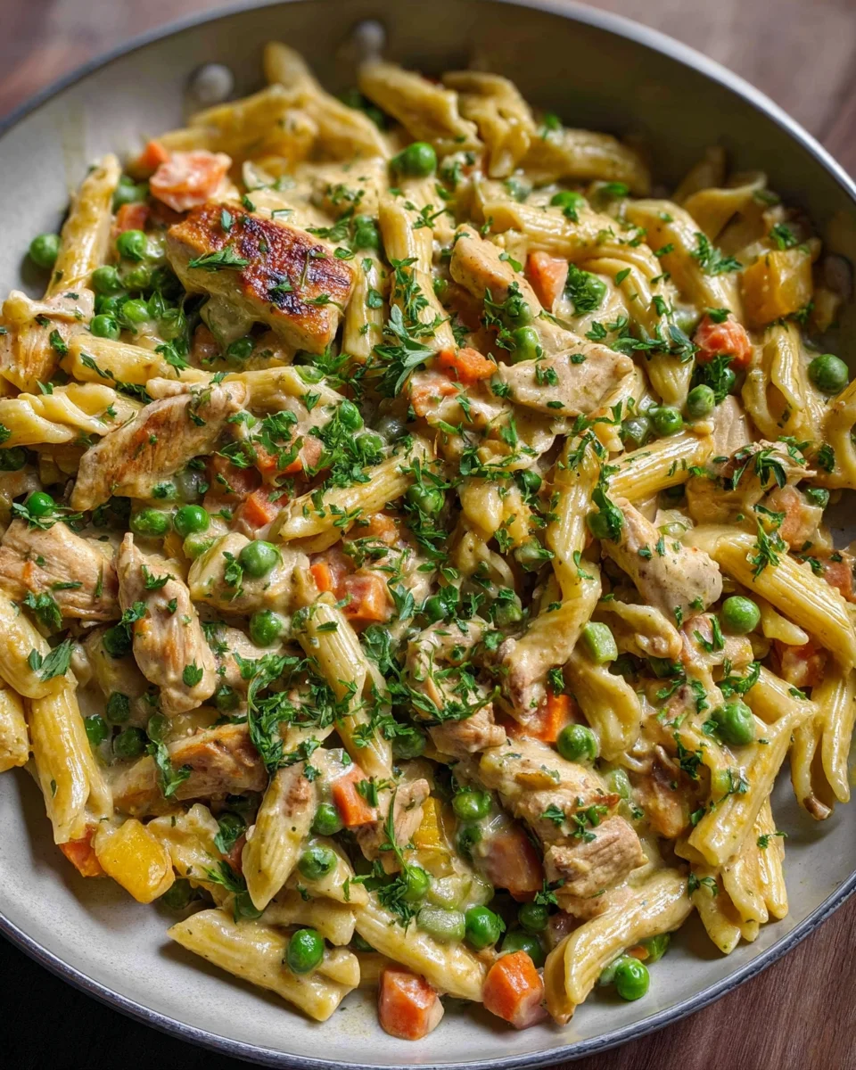 Quick Chicken Pot Pie Pasta: Easy Weeknight Meal Idea