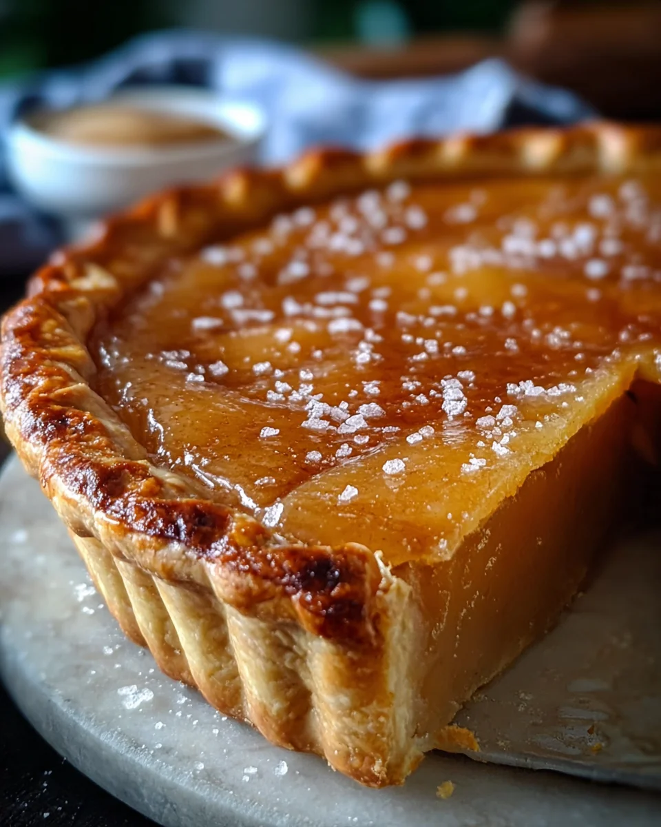 Salted Honey Pie Recipe: Sweet, Salty, & Irresistible Dessert